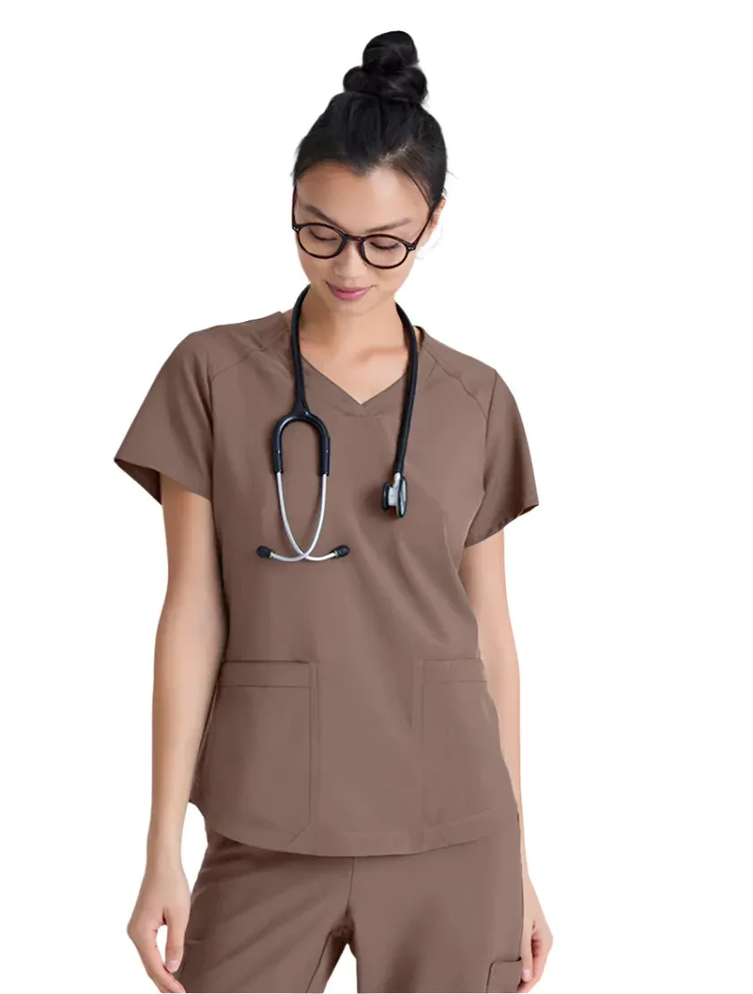 Grey's Anatomy™ Evolve by Barco Rhythm 2-Pocket CICLO® Scrub Top