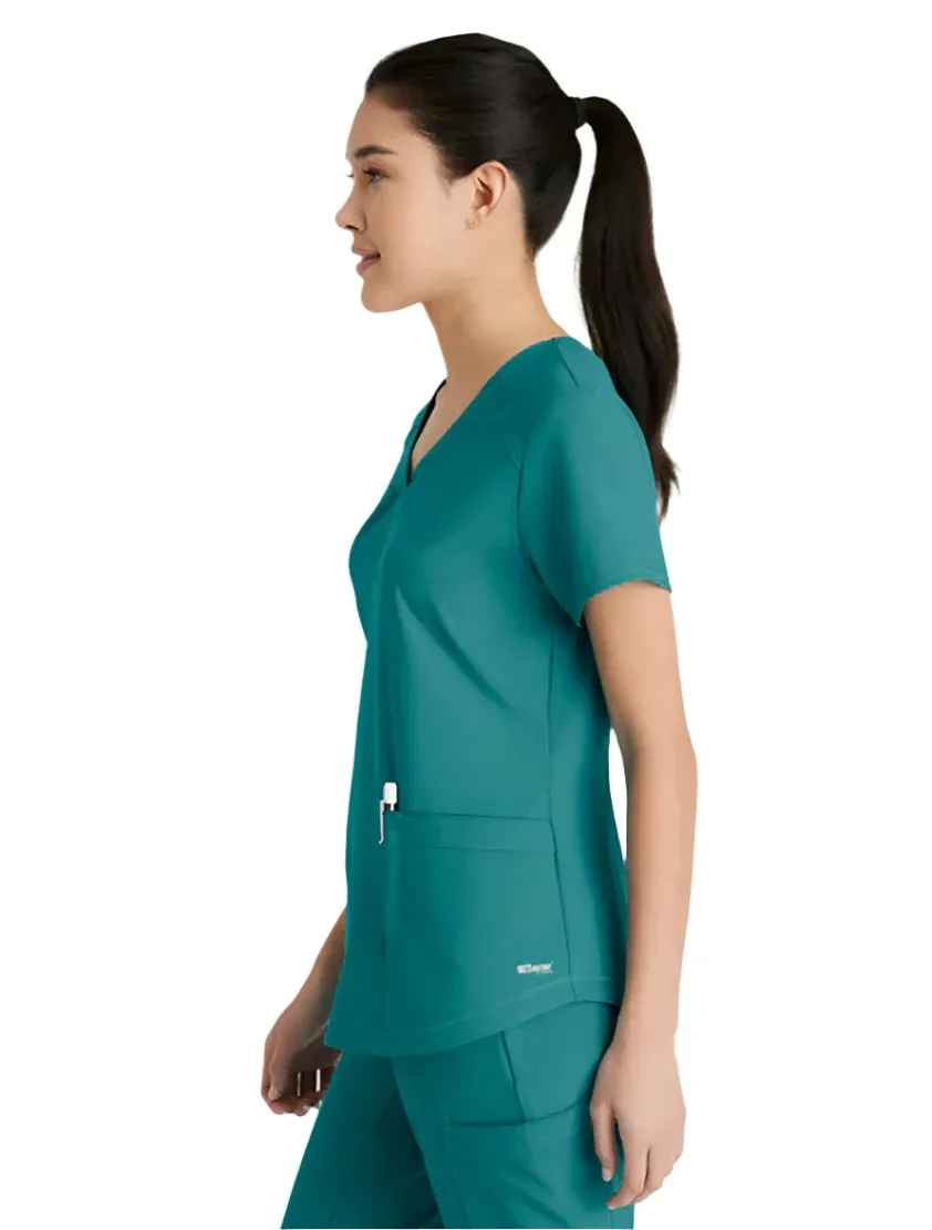 Grey's Anatomy™ Evolve by Barco Rhythm 2-Pocket CICLO® Scrub Top