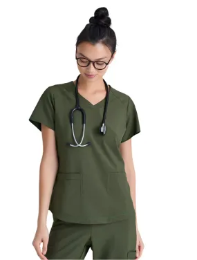 Grey's Anatomy™ Evolve by Barco Rhythm 2-Pocket CICLO® Scrub Top