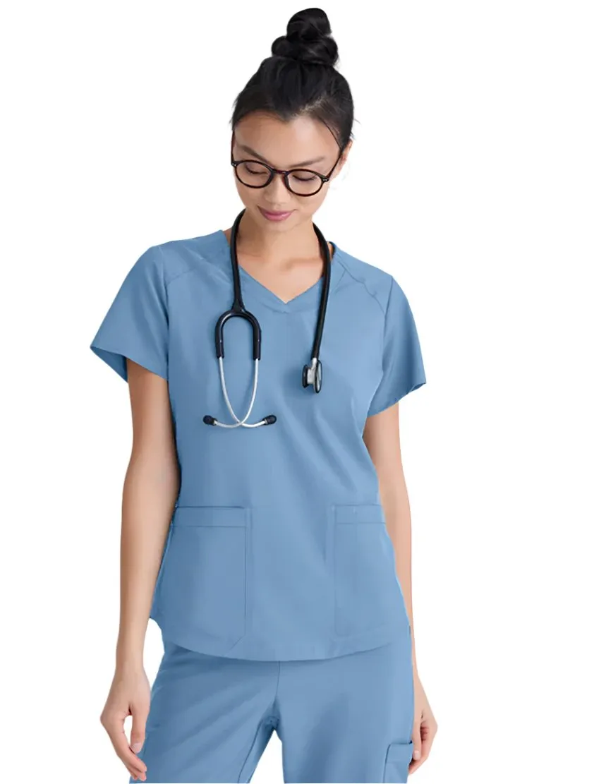 Grey's Anatomy™ Evolve by Barco Rhythm 2-Pocket CICLO® Scrub Top