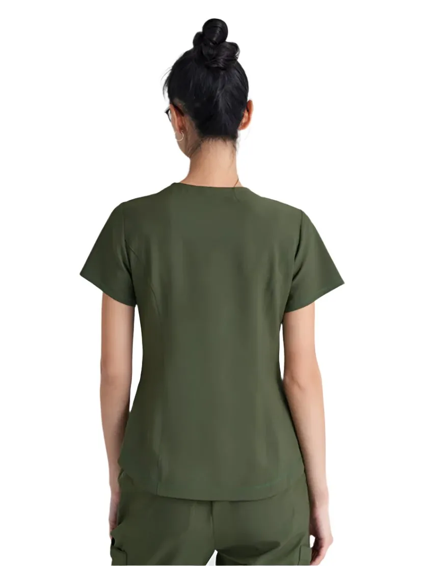 Grey's Anatomy™ Evolve by Barco Rhythm 2-Pocket CICLO® Scrub Top
