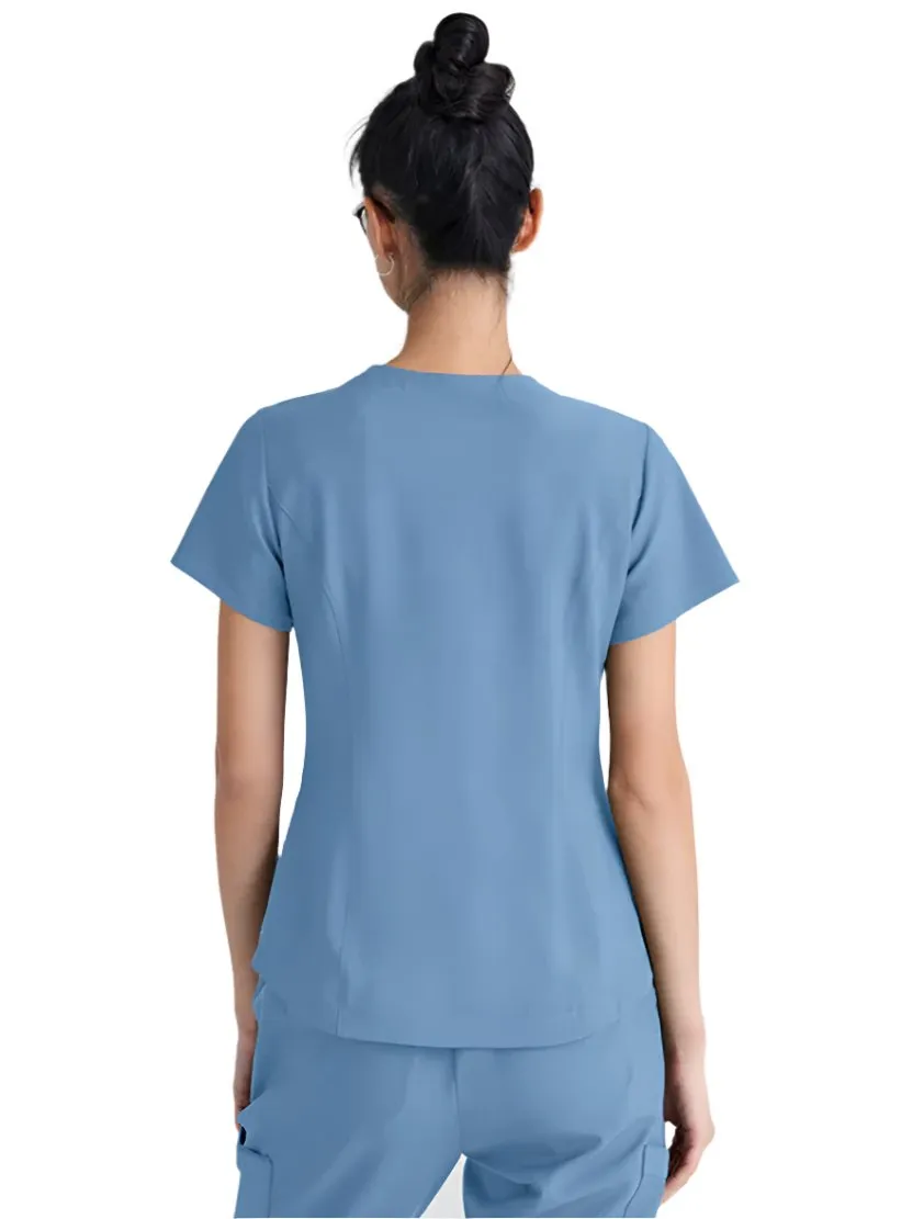 Grey's Anatomy™ Evolve by Barco Rhythm 2-Pocket CICLO® Scrub Top