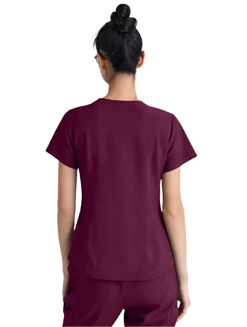 Grey's Anatomy™ Evolve by Barco Rhythm 2-Pocket CICLO® Scrub Top