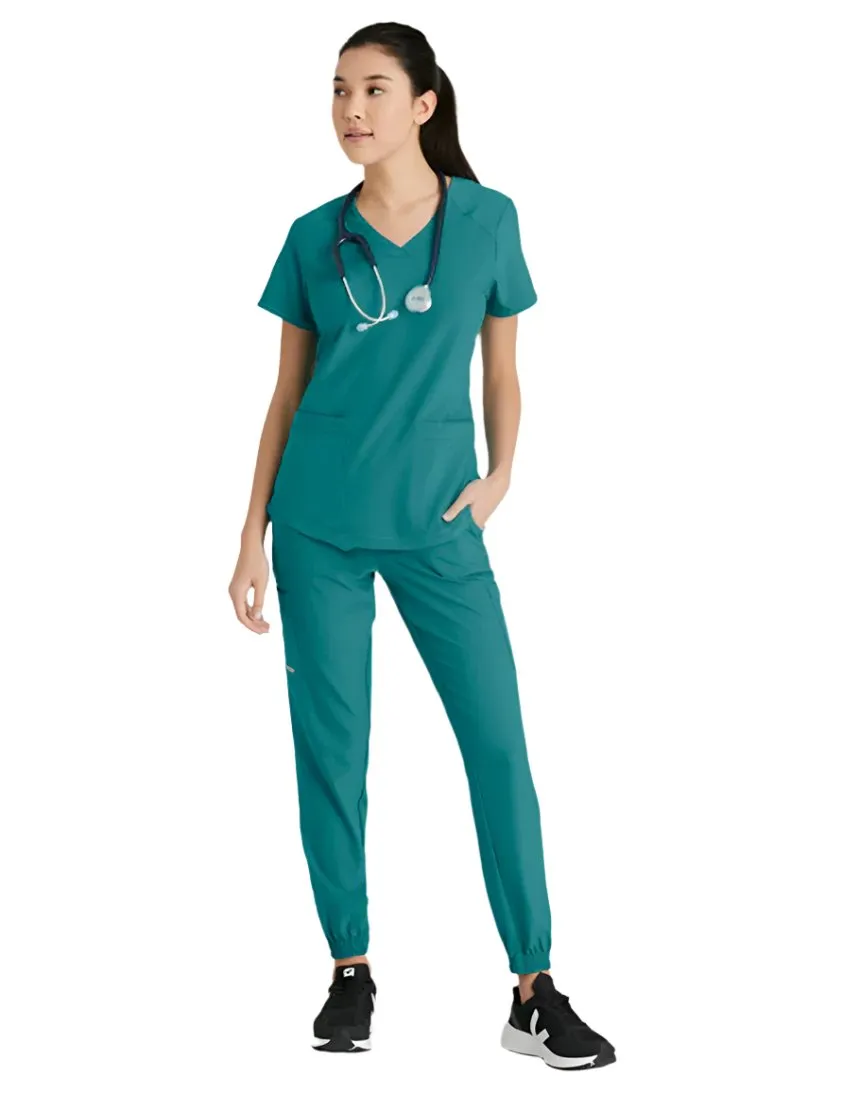 Grey's Anatomy™ Evolve by Barco Rhythm 2-Pocket CICLO® Scrub Top