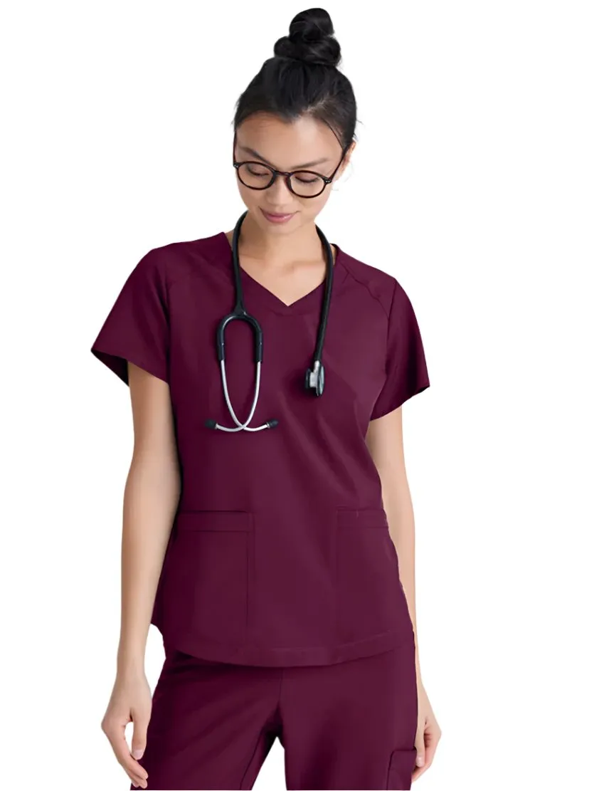 Grey's Anatomy™ Evolve by Barco Rhythm 2-Pocket CICLO® Scrub Top