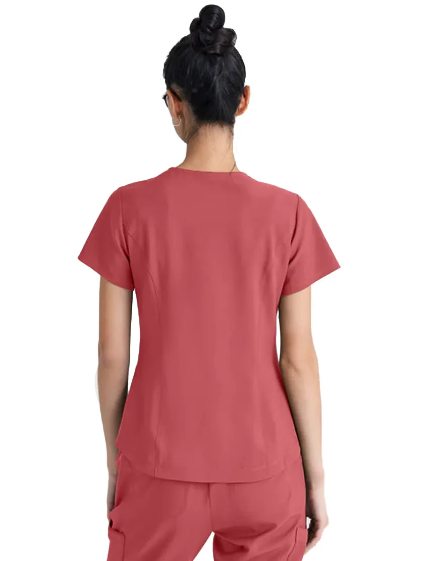 Grey's Anatomy™ Evolve by Barco Rhythm 2-Pocket CICLO® Scrub Top