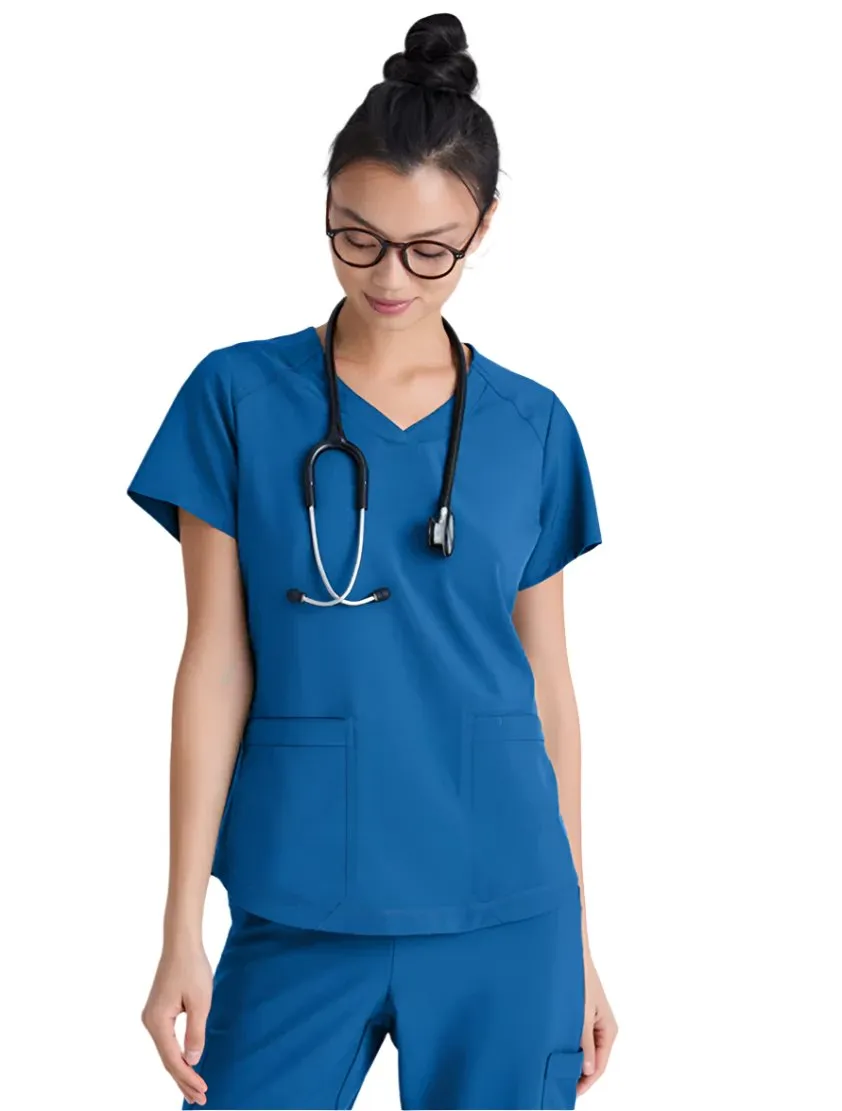 Grey's Anatomy™ Evolve by Barco Rhythm 2-Pocket CICLO® Scrub Top