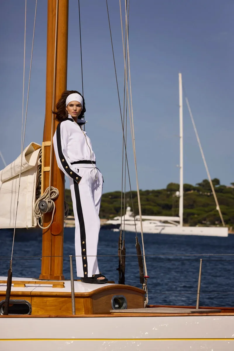 Grimaud Wide Leg Track Pants