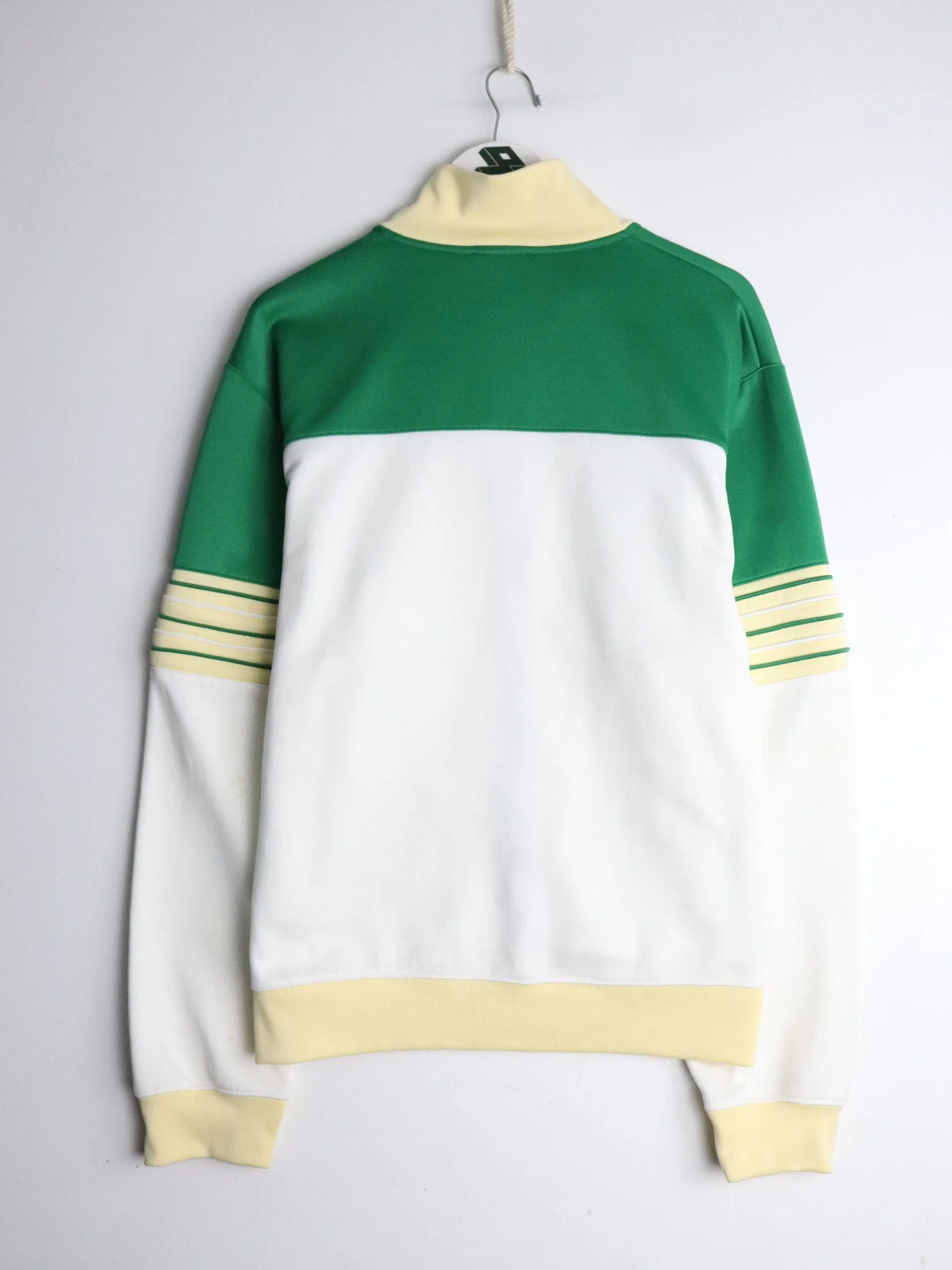 Groggy Track Jacket Mens Large White Athletic Y2K
