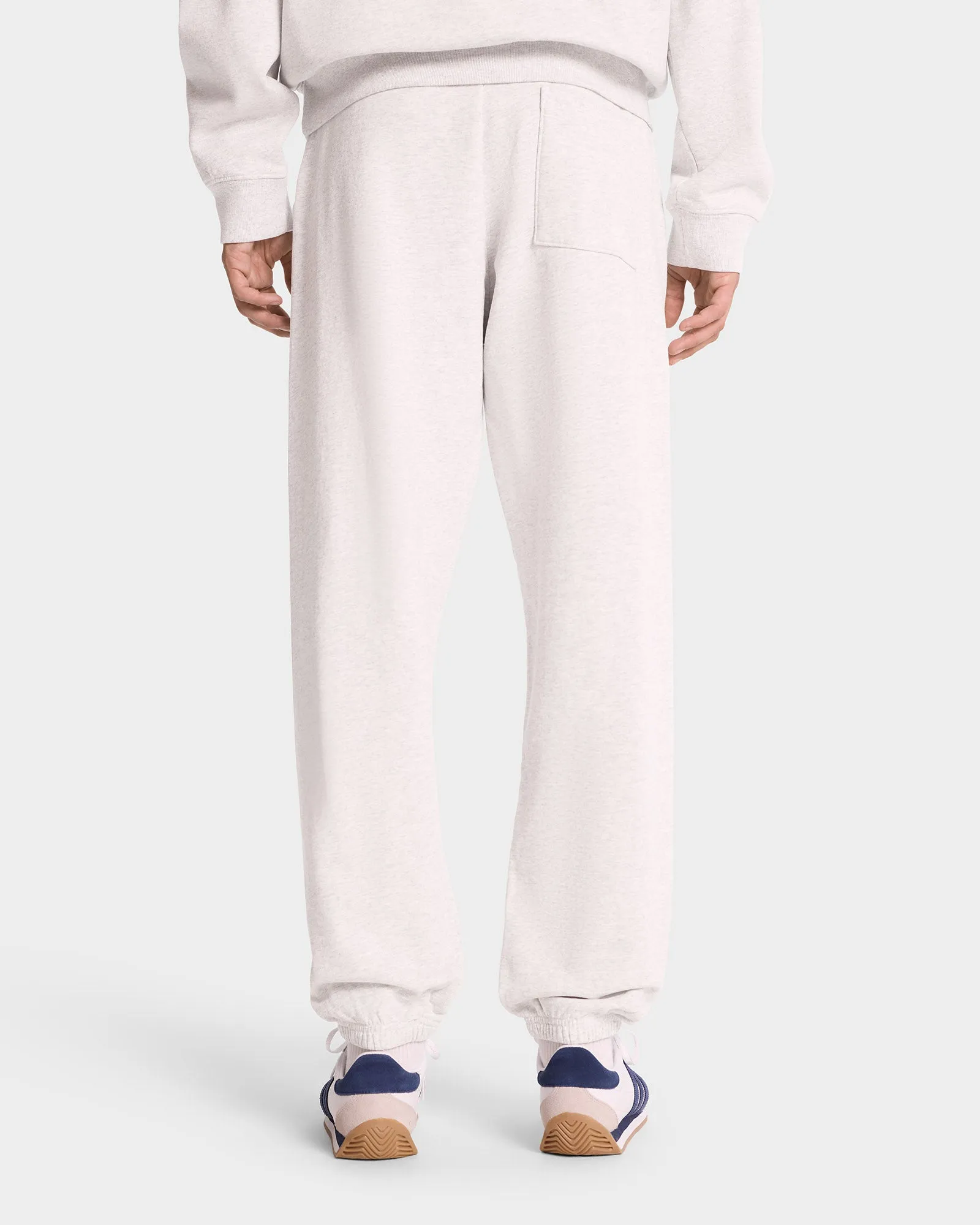 H&W Crest Sweatpant - Heather Gray/Alpine