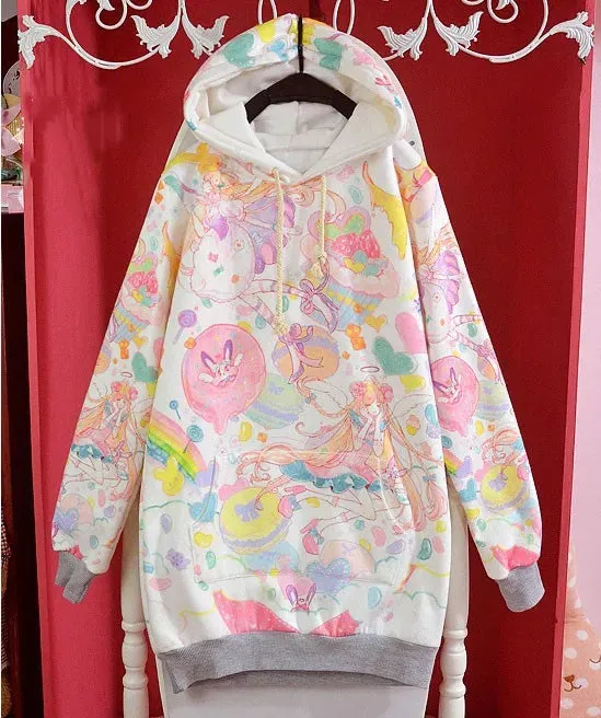 Harajuku Pastel Sweets Hoodie