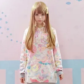 Harajuku Pastel Sweets Hoodie