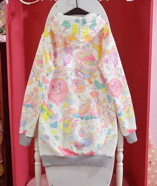 Harajuku Pastel Sweets Hoodie