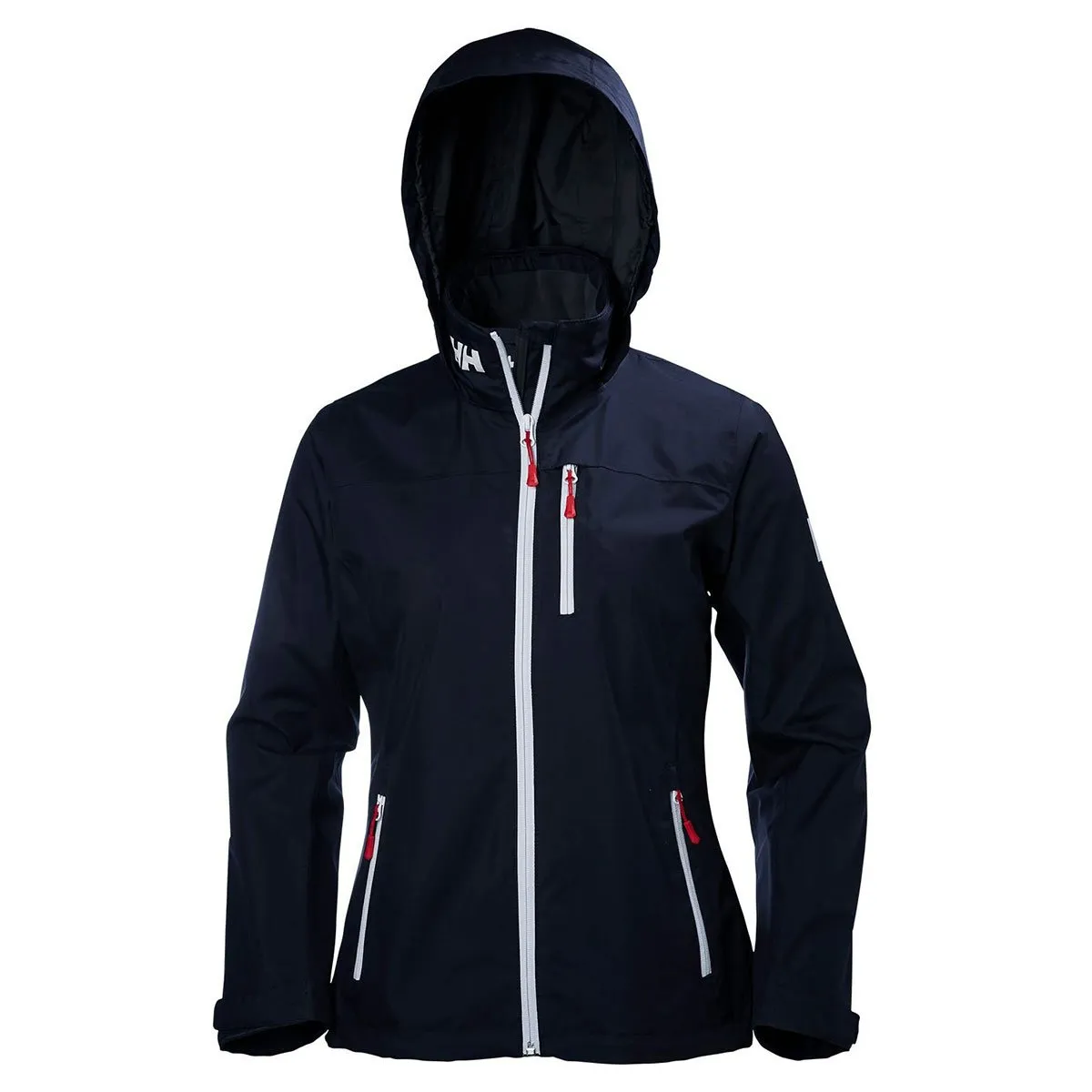 Helly Hansen Women's Navy Crew Hooded Midlayer Jacket