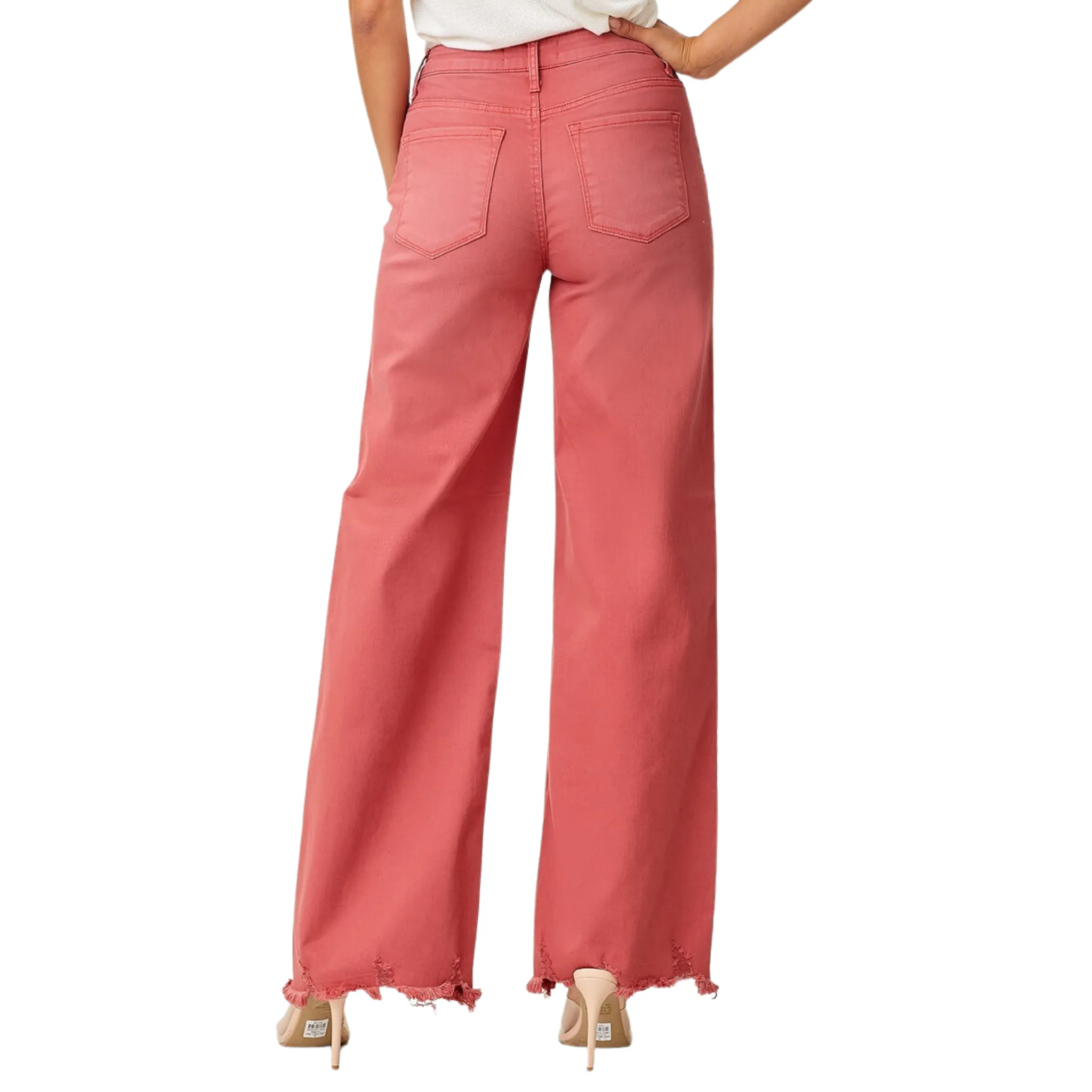 Hi Rise Flare Jeans