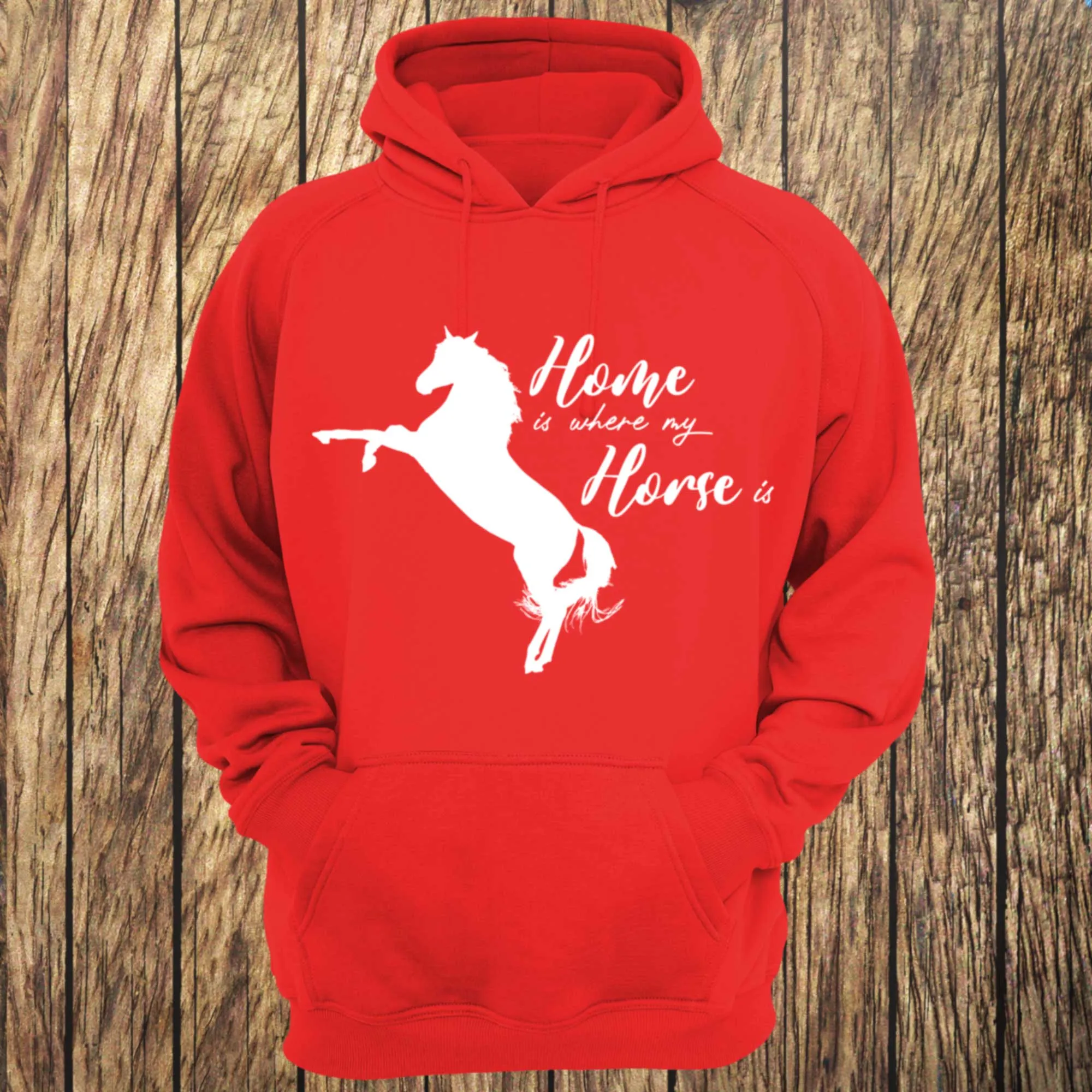Home Is Where My Horse Is Unisex Hoodie