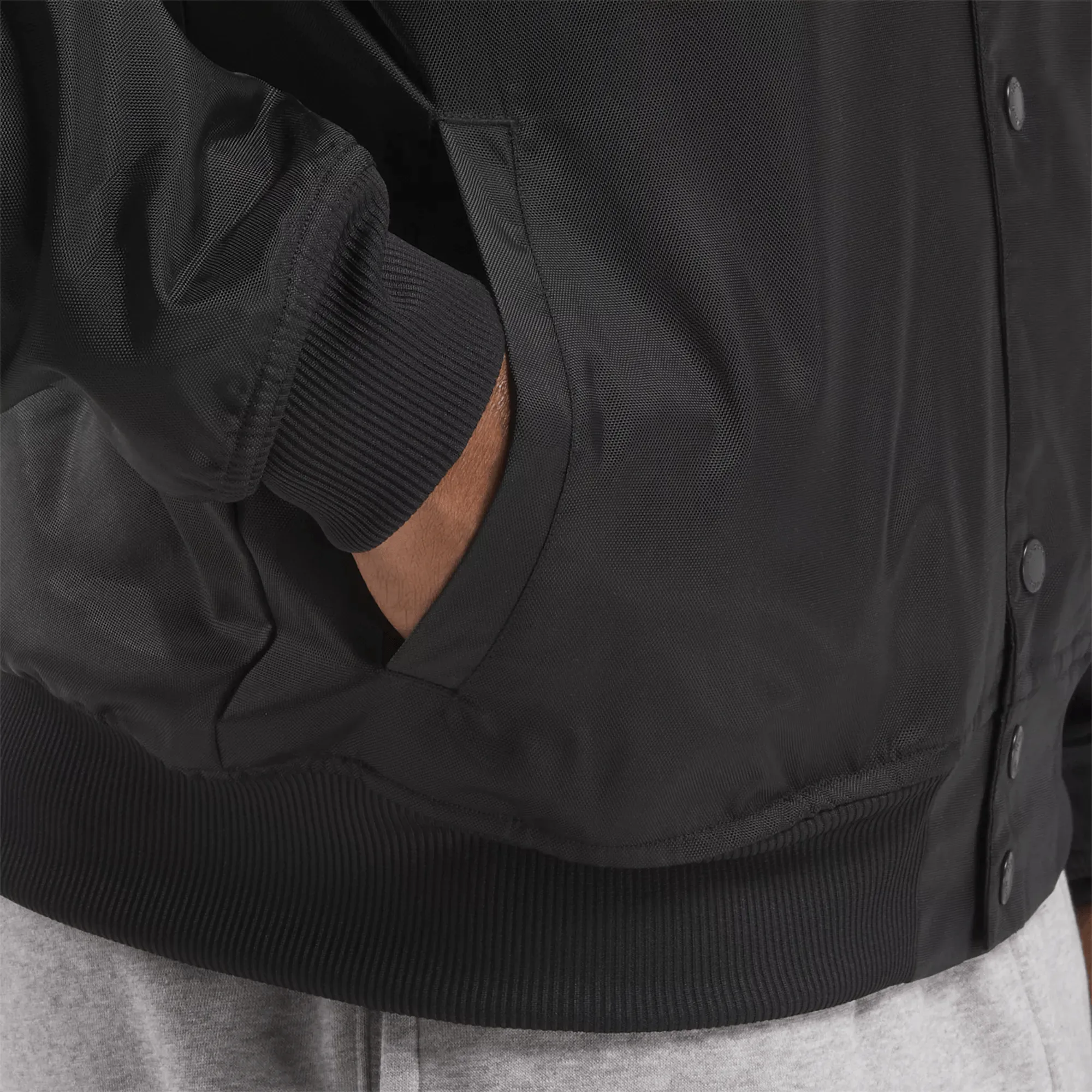 Hooded Varsity Jacket