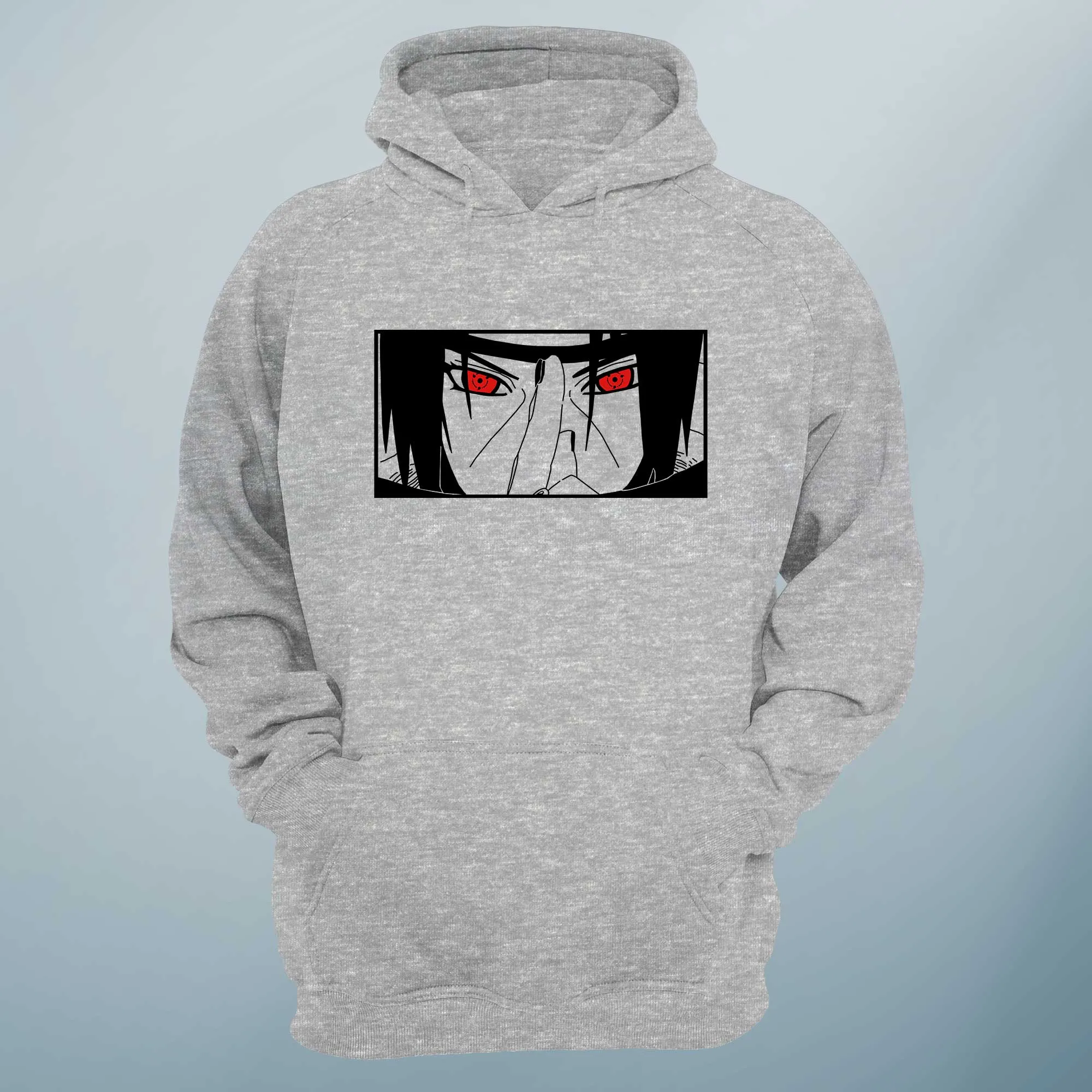 Itachi Hoodie Blackout Anime Art