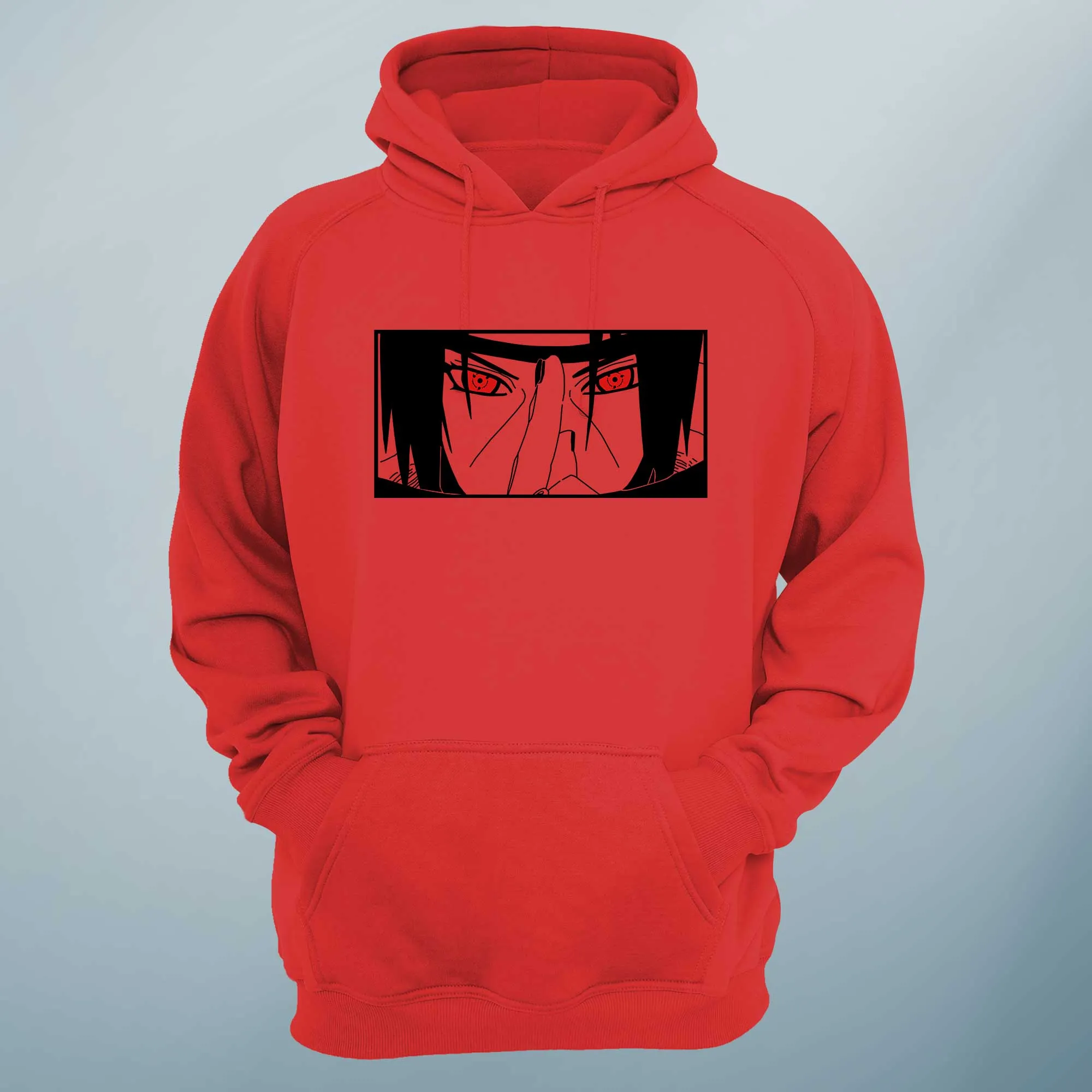 Itachi Hoodie Blackout Anime Art