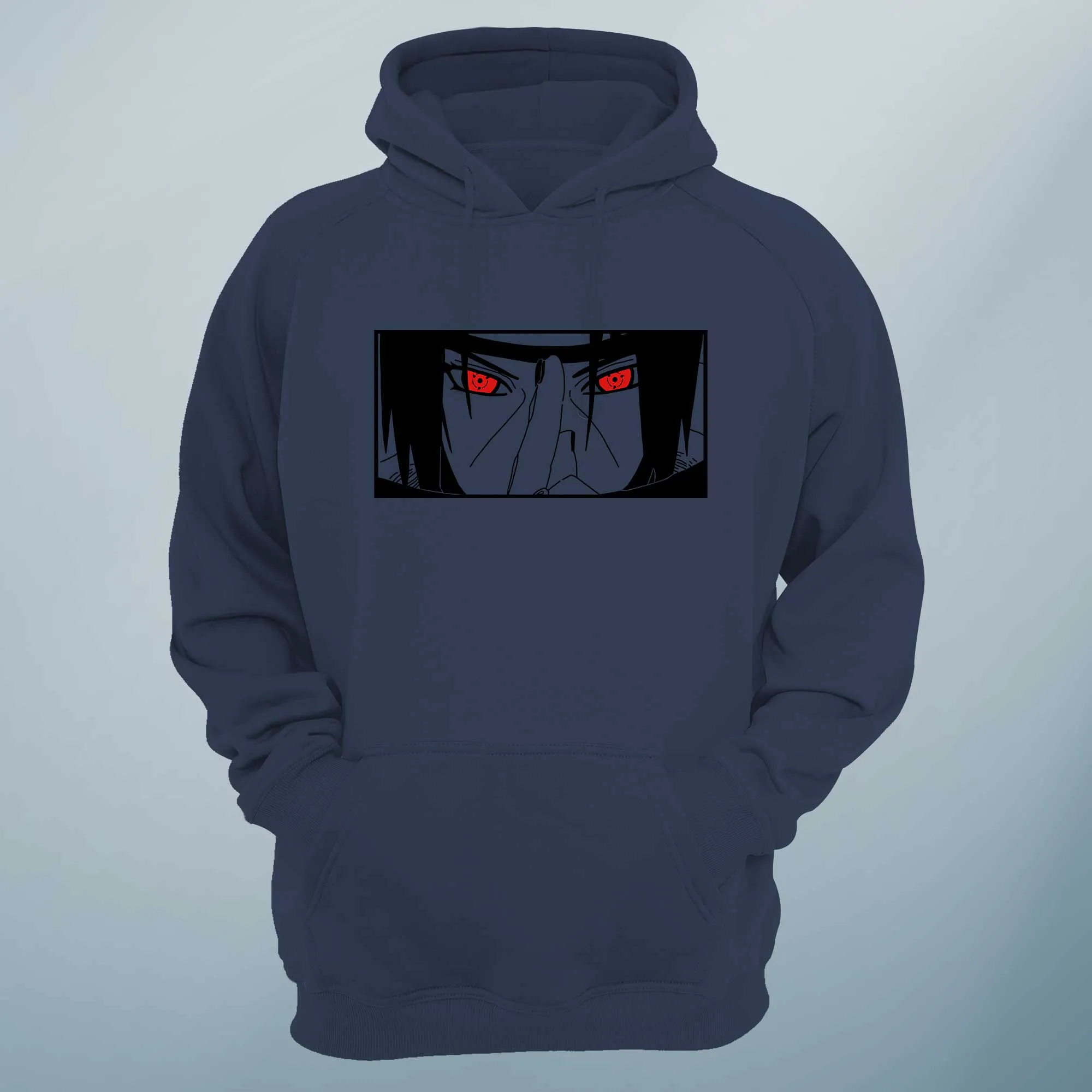 Itachi Hoodie Blackout Anime Art