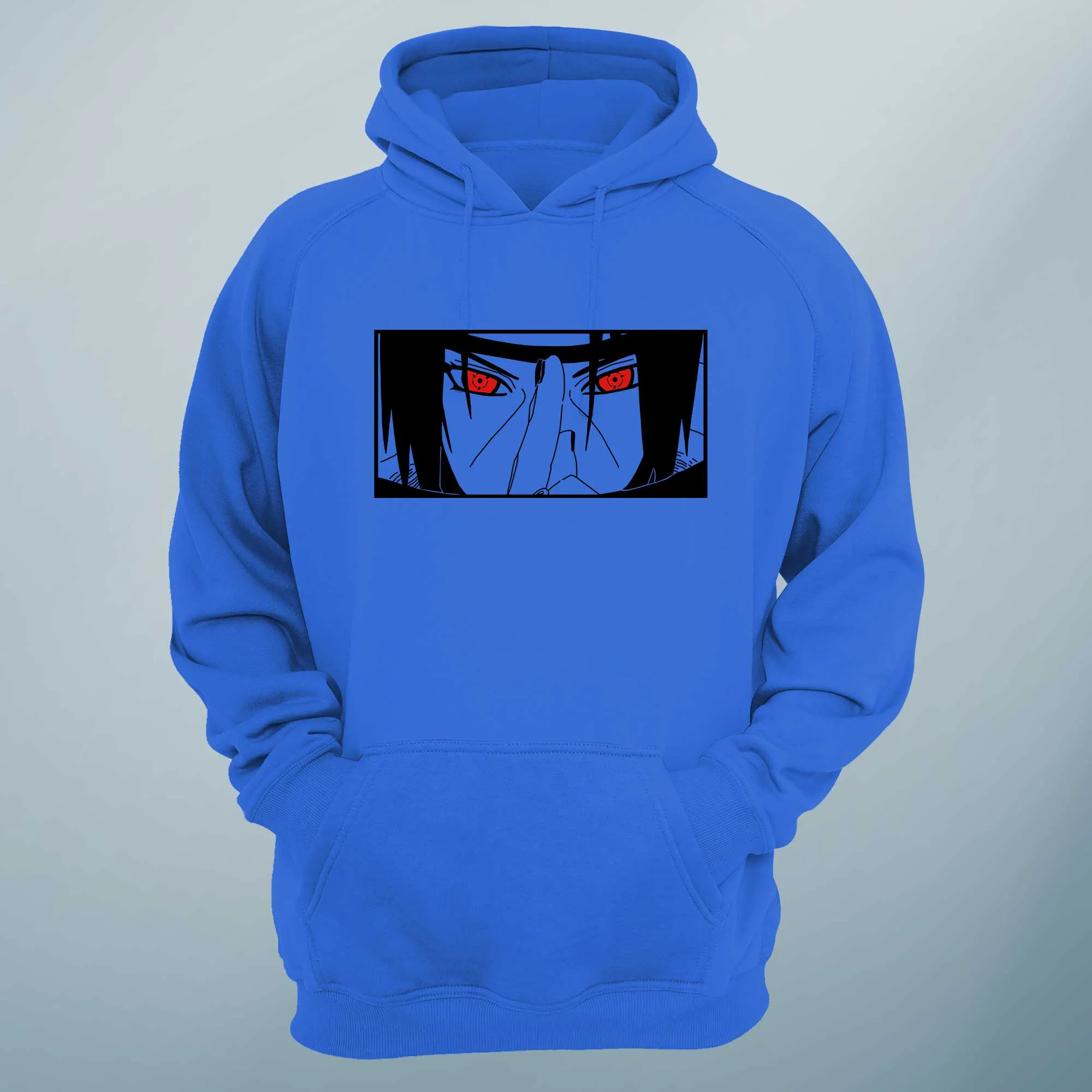 Itachi Hoodie Blackout Anime Art