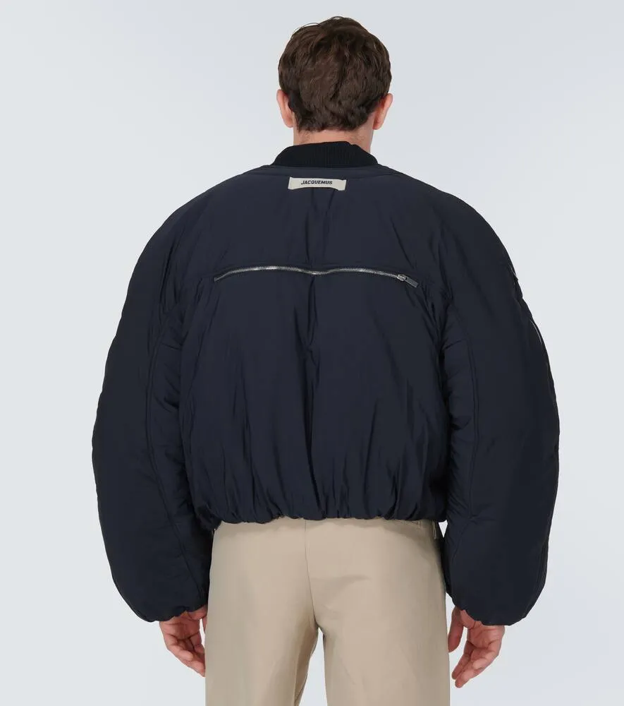 Jacquemus Le Bomber Croissant cropped jacket