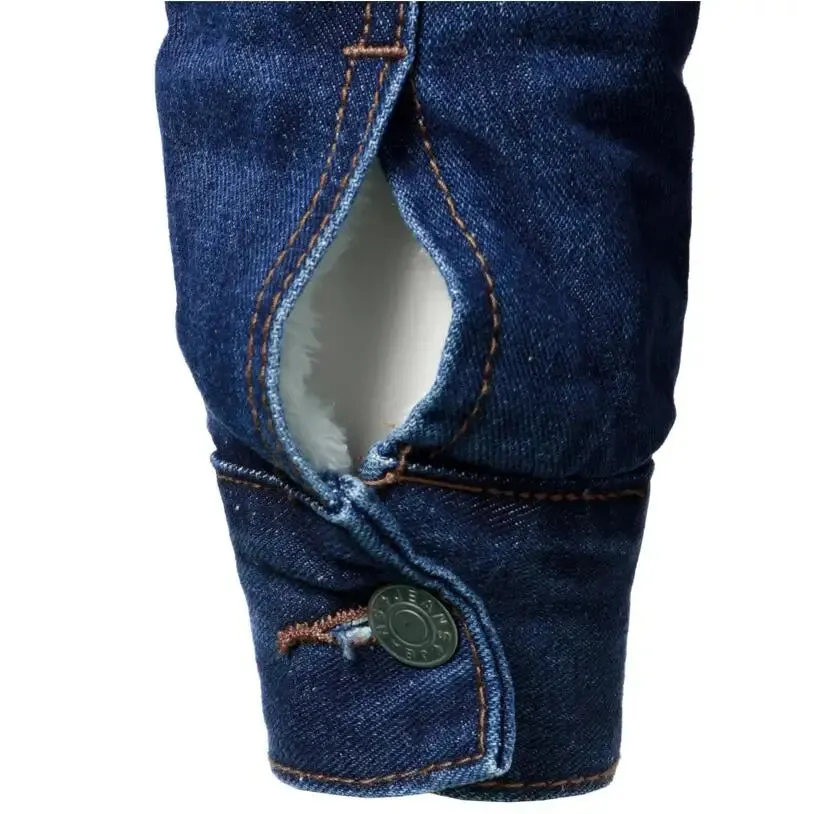 Jaxon | Denim Fleece Jacket