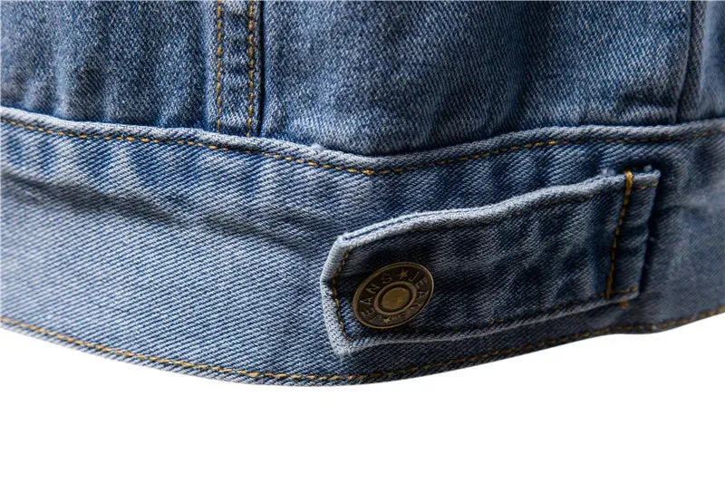 Jaxon | Denim Fleece Jacket