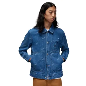 Jordan Flight Heritage Men's Denim Jacket Blue fn4649-436
