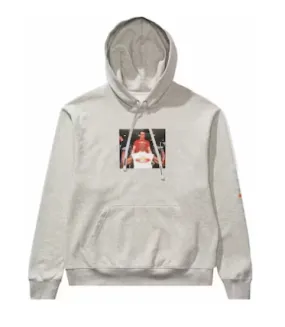 Jordan x Undefeated "Weights" Hoodie Grey