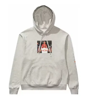 Jordan x Undefeated "Weights" Hoodie Grey