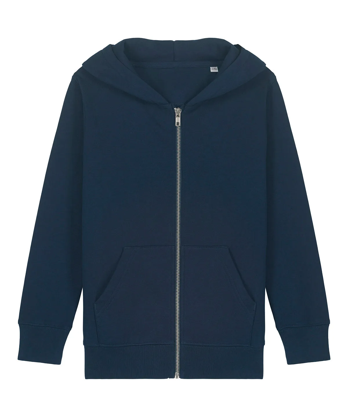 Kids Mini Cultivator 20 iconic zip-thru hoodie sweatshirt (STSK182) | French Navy