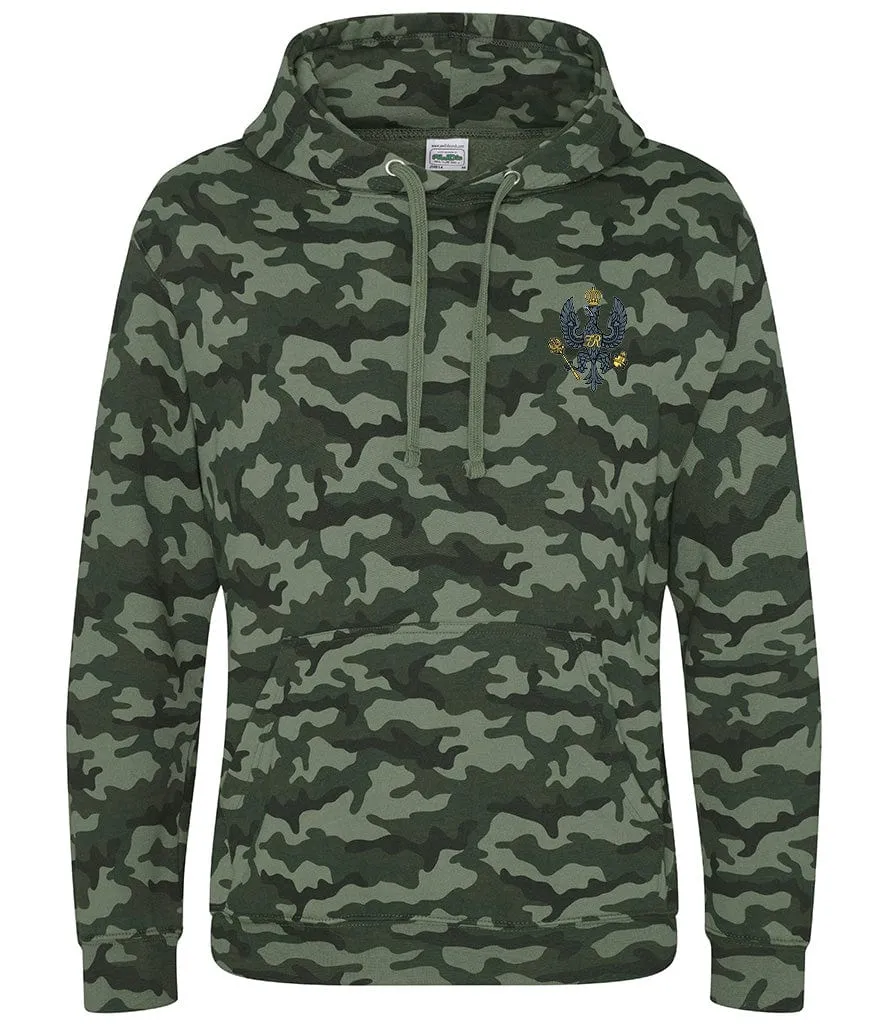 King's Royal Hussars Full Camo Hoodie