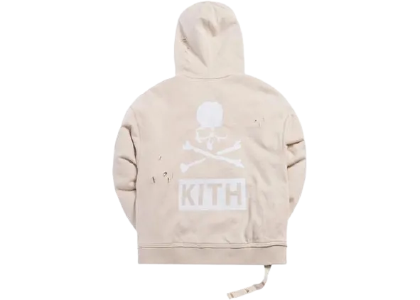 Kith x mastermind WORLD Knit Hoodie Turtle Dove
