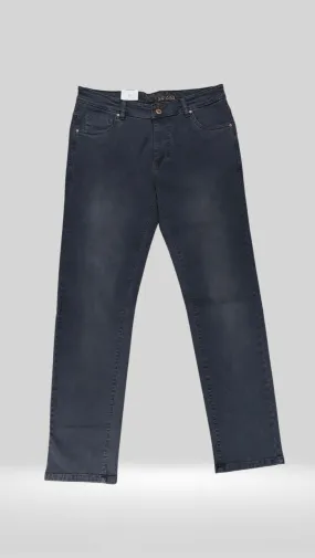 Klick Men Formal Mid Rise Black Jeans Art no - SCAS069