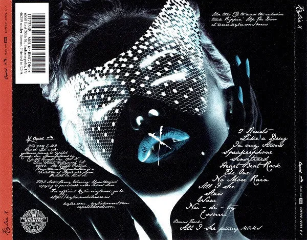 Kylie Minogue - X   Bonus Track (US) CD - Used