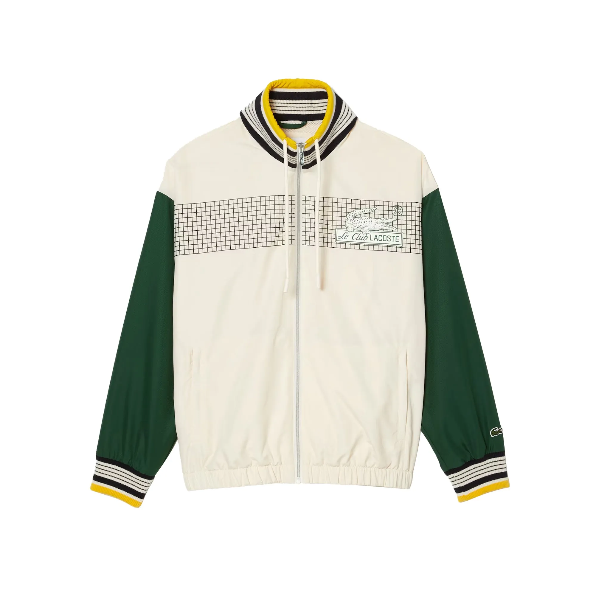Lacoste Mens Recycled Polyester Track Jacket