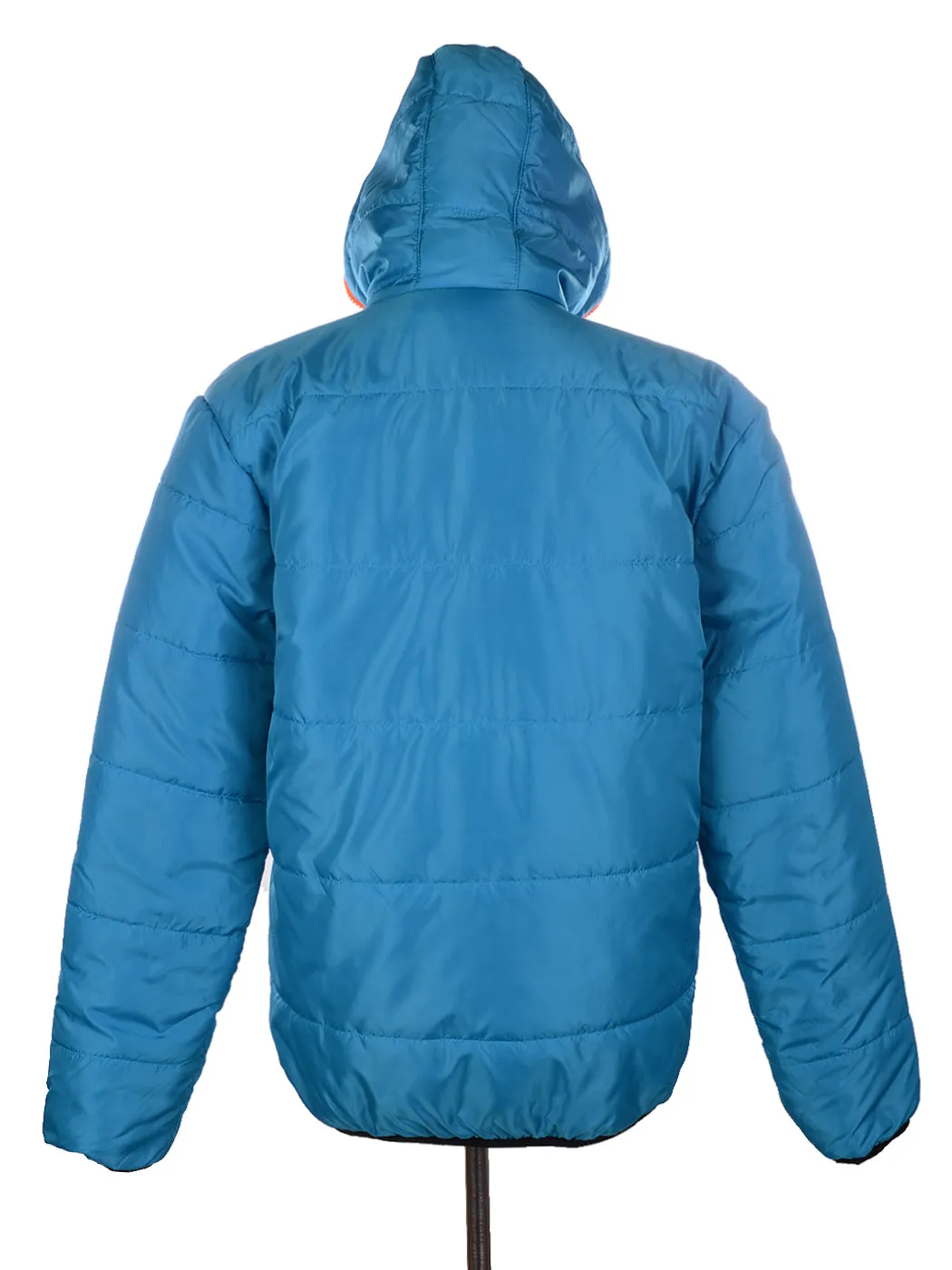 Lightweight Zipped Hooded Puffer Jacket
