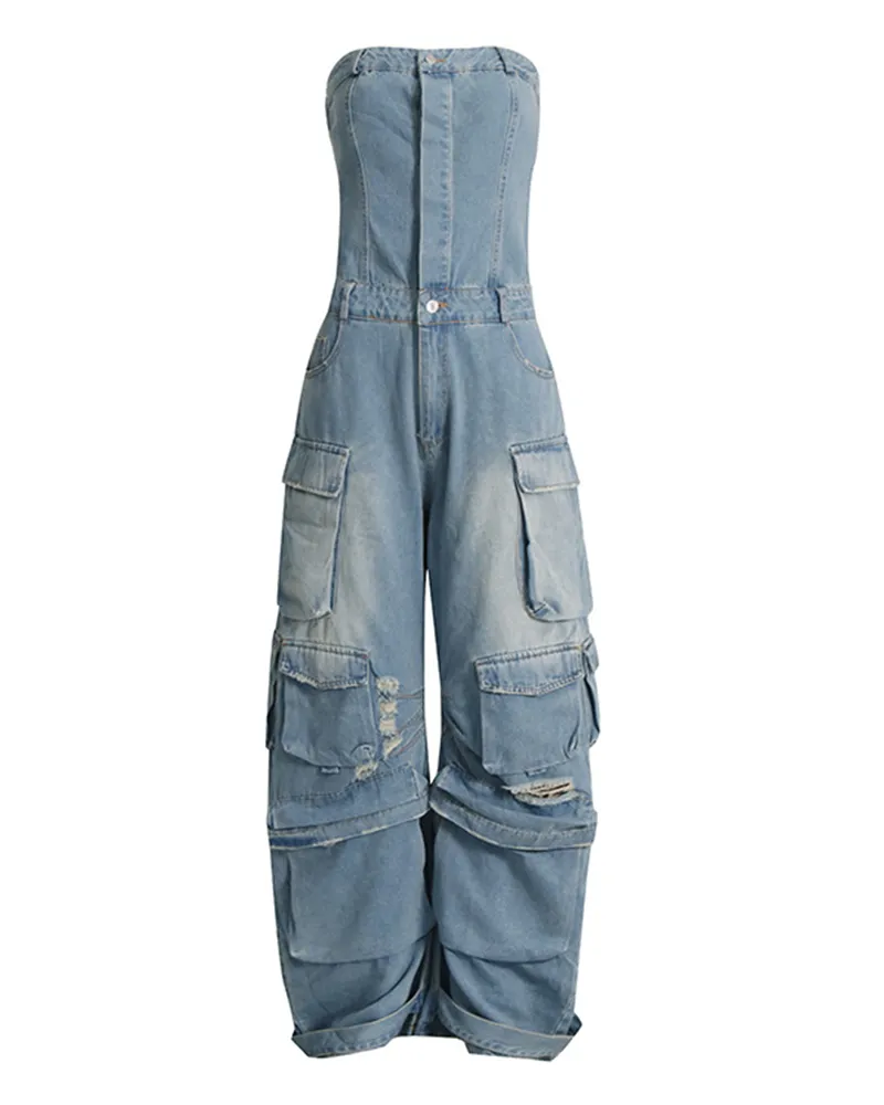 LORI LUXE EDITION CARGO JUMPSUIT