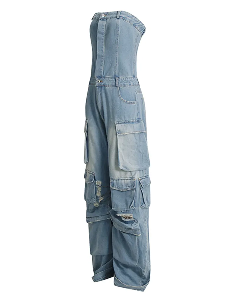 LORI LUXE EDITION CARGO JUMPSUIT
