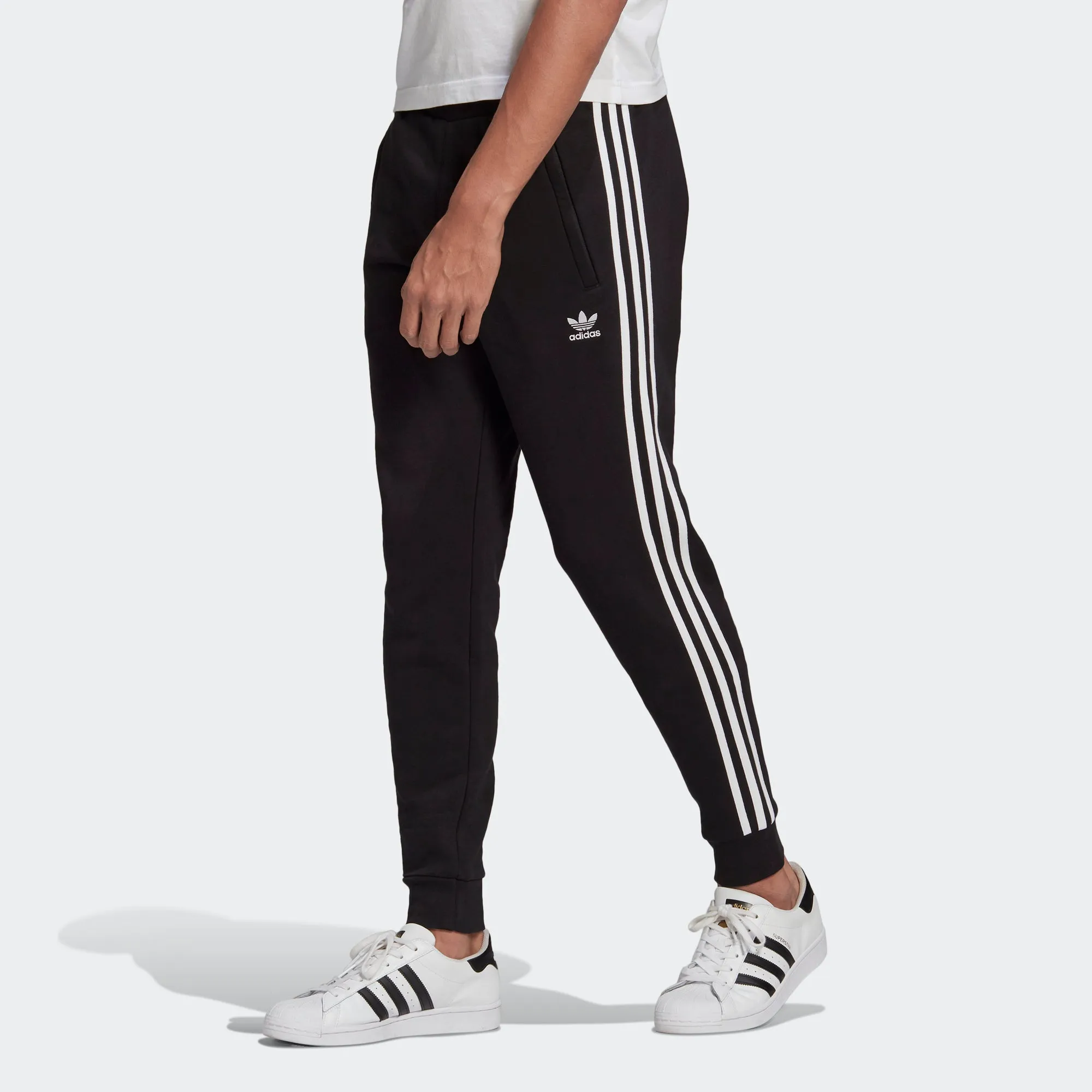 Men's adidas Originals Adicolor Classics 3-Stripes Pants Black