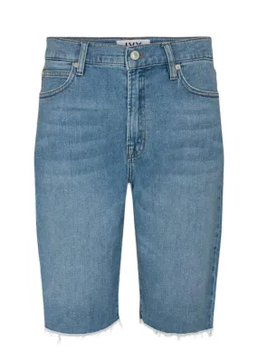 Mia denim shorts wash Lima - Denim Blue