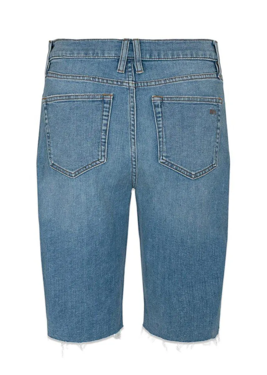 Mia denim shorts wash Lima - Denim Blue