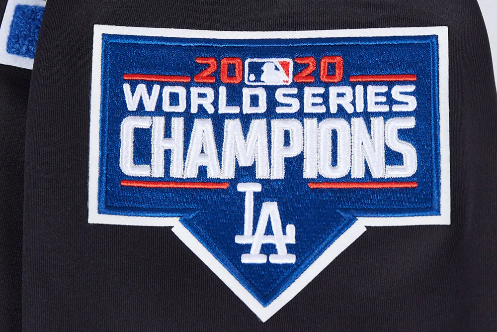 MLB LOS ANGELES DODGERS CLASSIC MEN'S TRACK JACKET (BLACK)