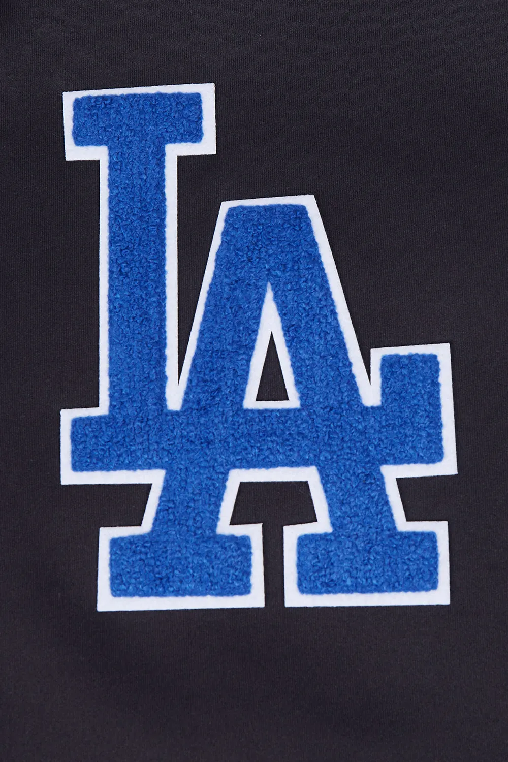 MLB LOS ANGELES DODGERS CLASSIC MEN'S TRACK JACKET (BLACK)