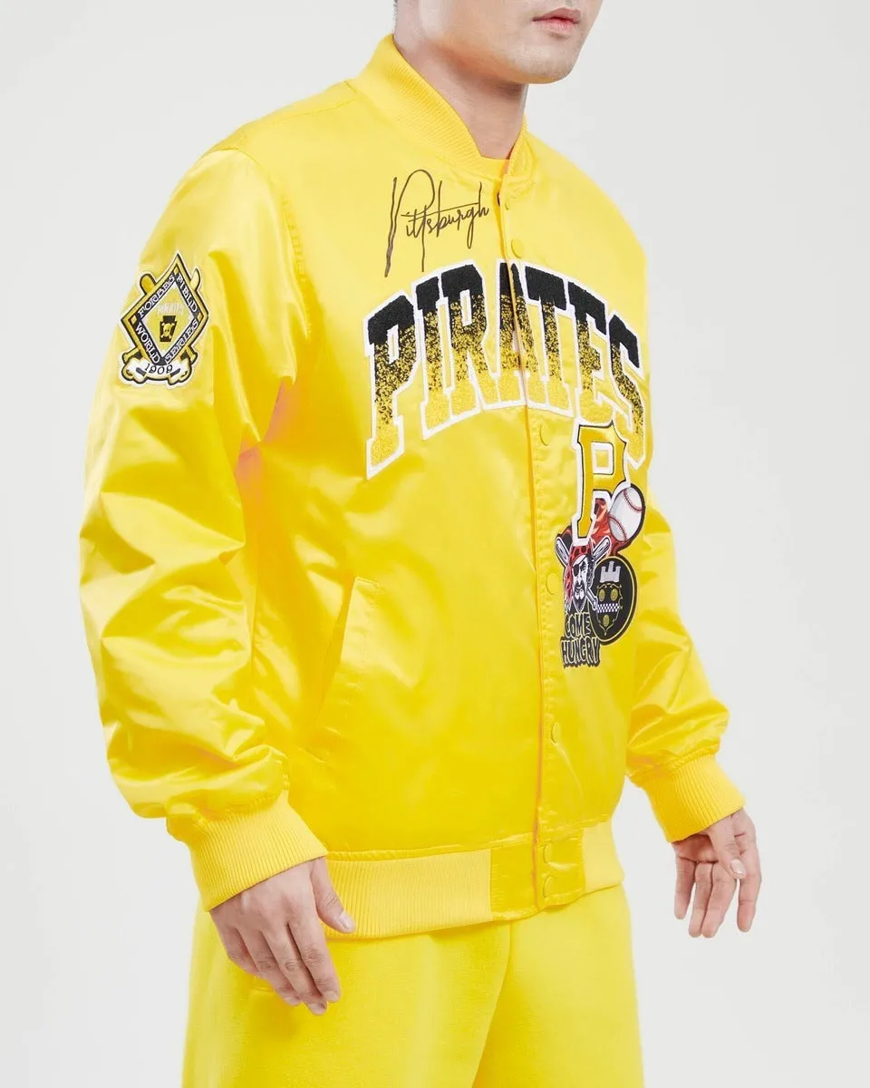 MLB PITTSBURGH PIRATES HOMETOWN MEN'S TRACK JACKET (YELLOW)