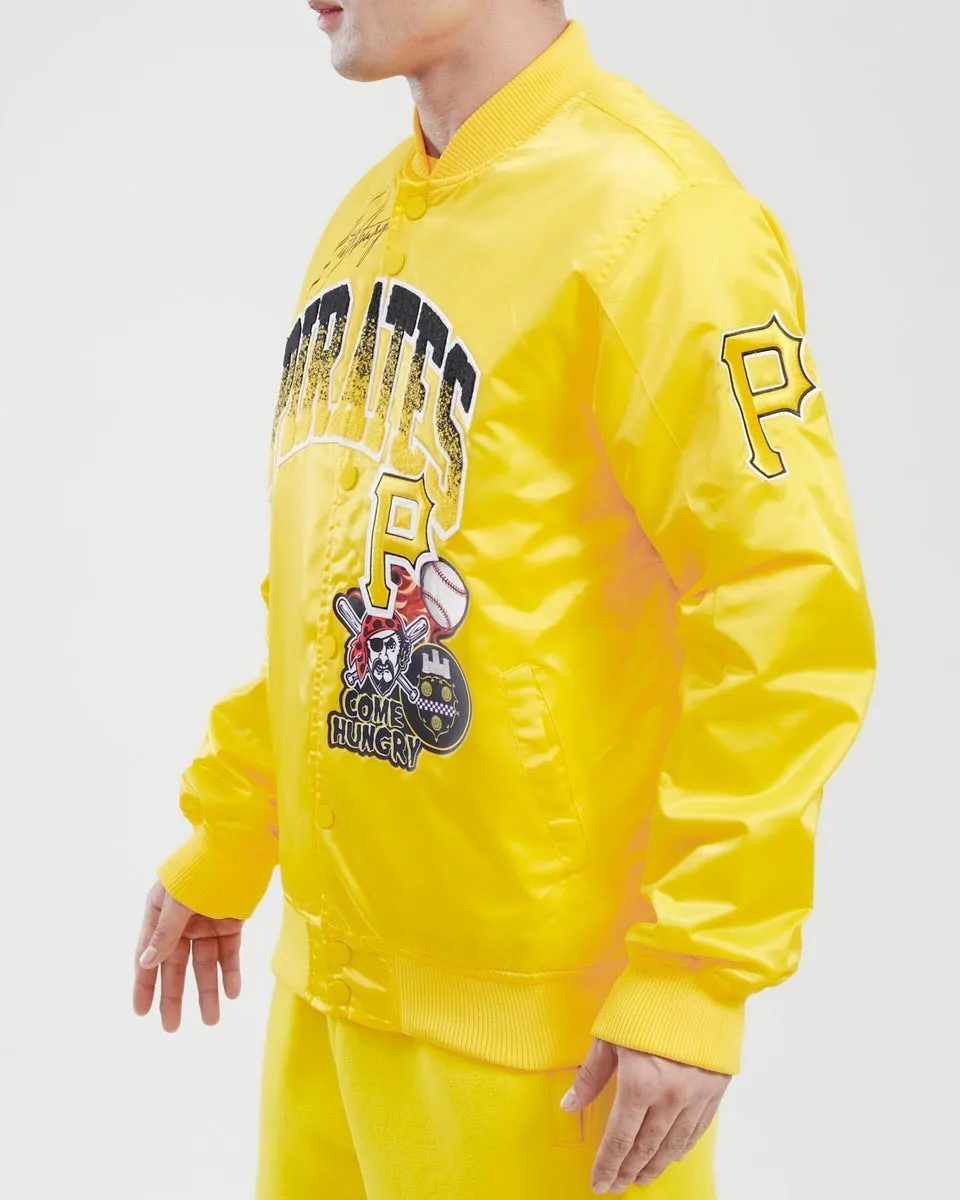 MLB PITTSBURGH PIRATES HOMETOWN MEN'S TRACK JACKET (YELLOW)