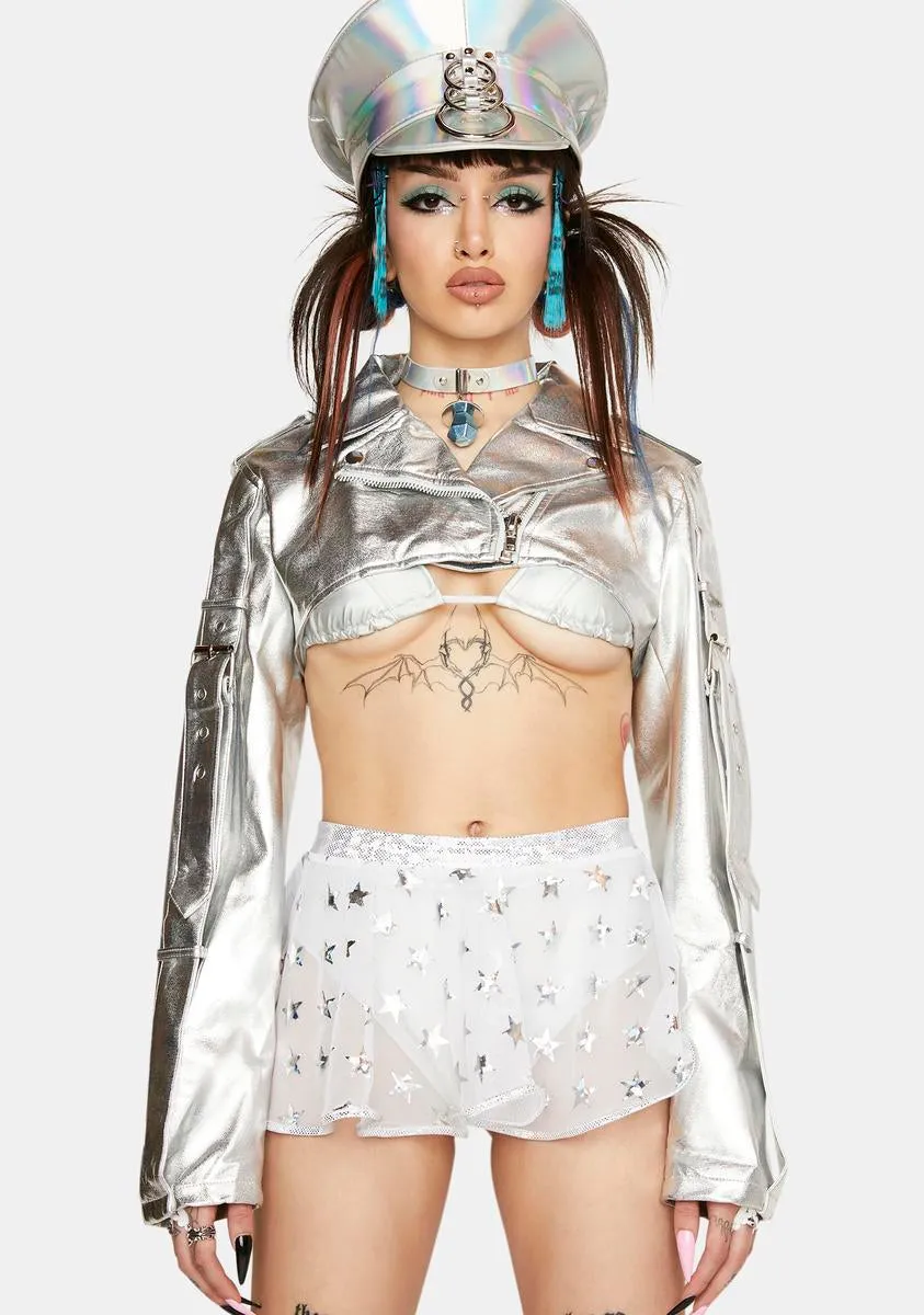 Moonlight Rev It Up Shrug Moto Jacket