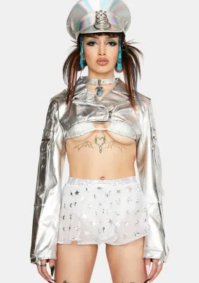 Moonlight Rev It Up Shrug Moto Jacket