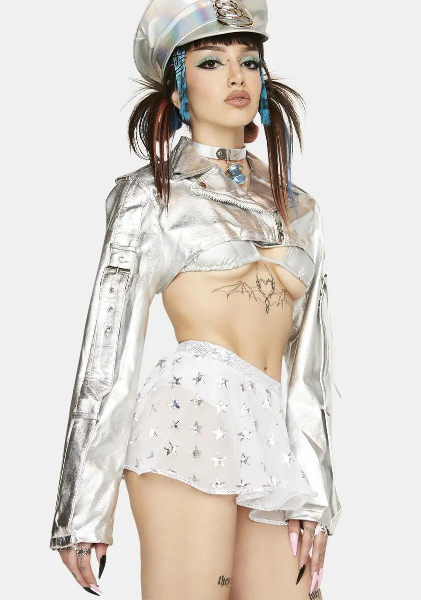 Moonlight Rev It Up Shrug Moto Jacket